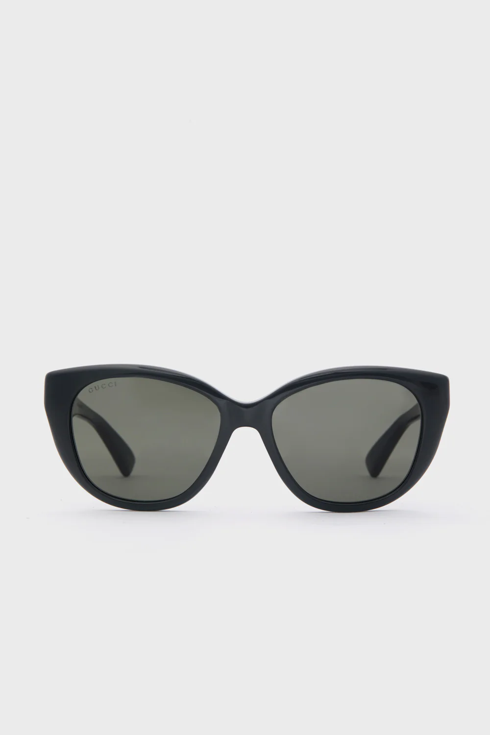 Shiny Black Cat Eye Sunglasses