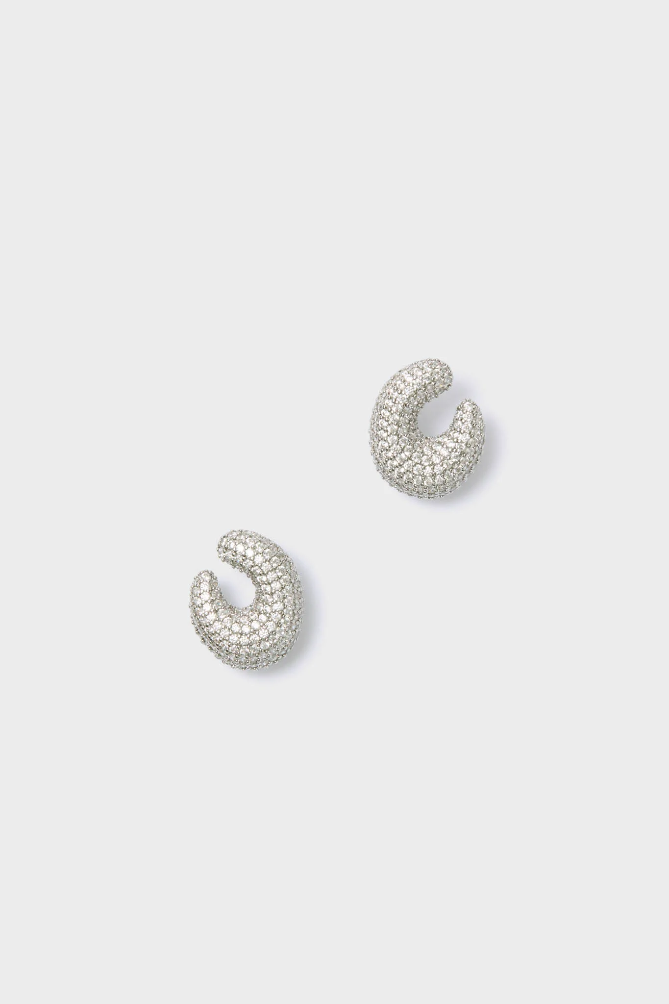 Silver Crystal Vera Earrings