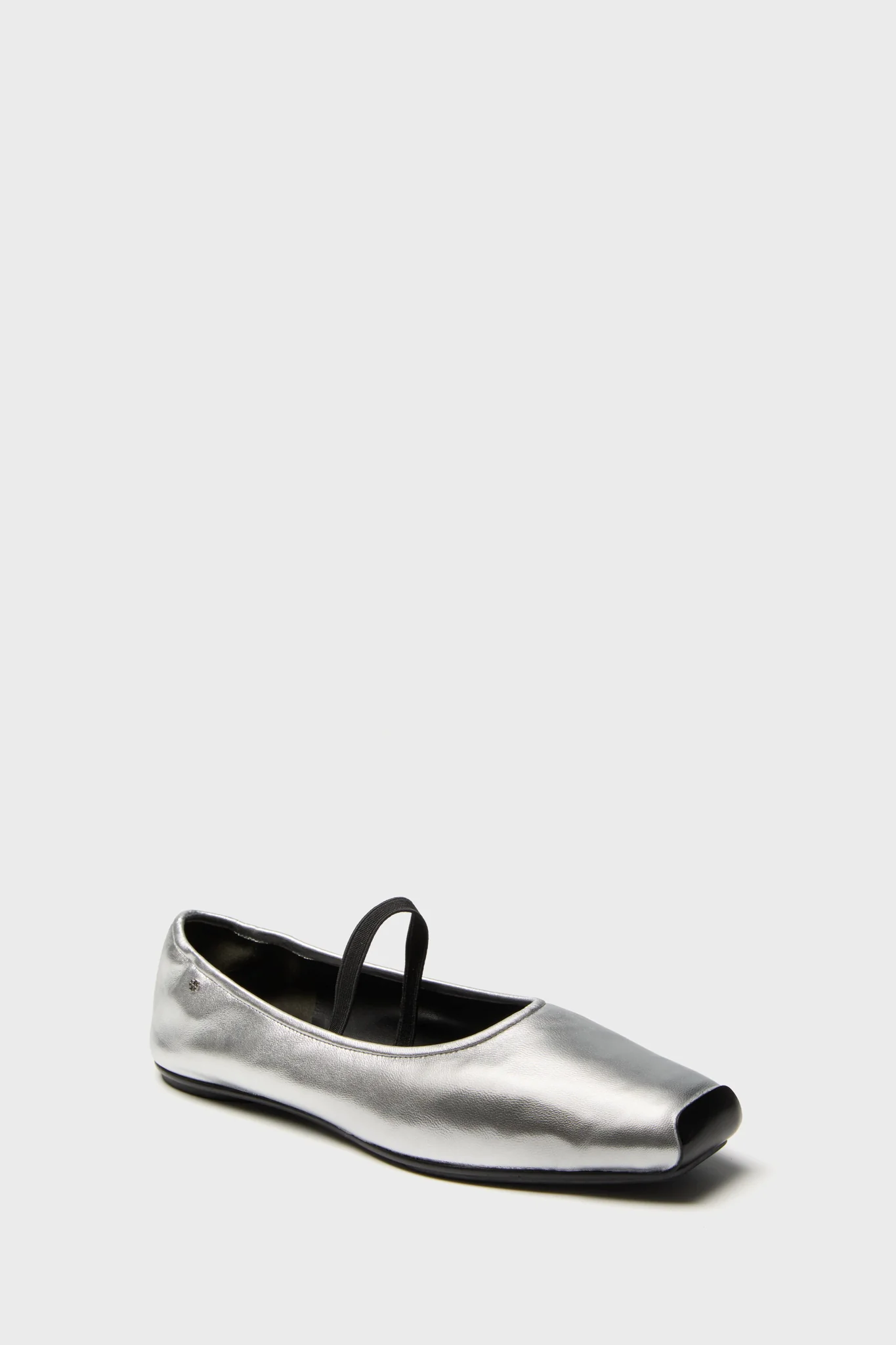Tory Burch Silver Runway Ballet