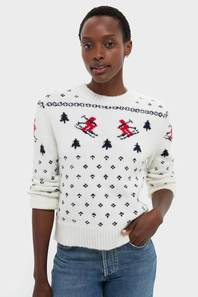 Ski Lodge Crew Sweater