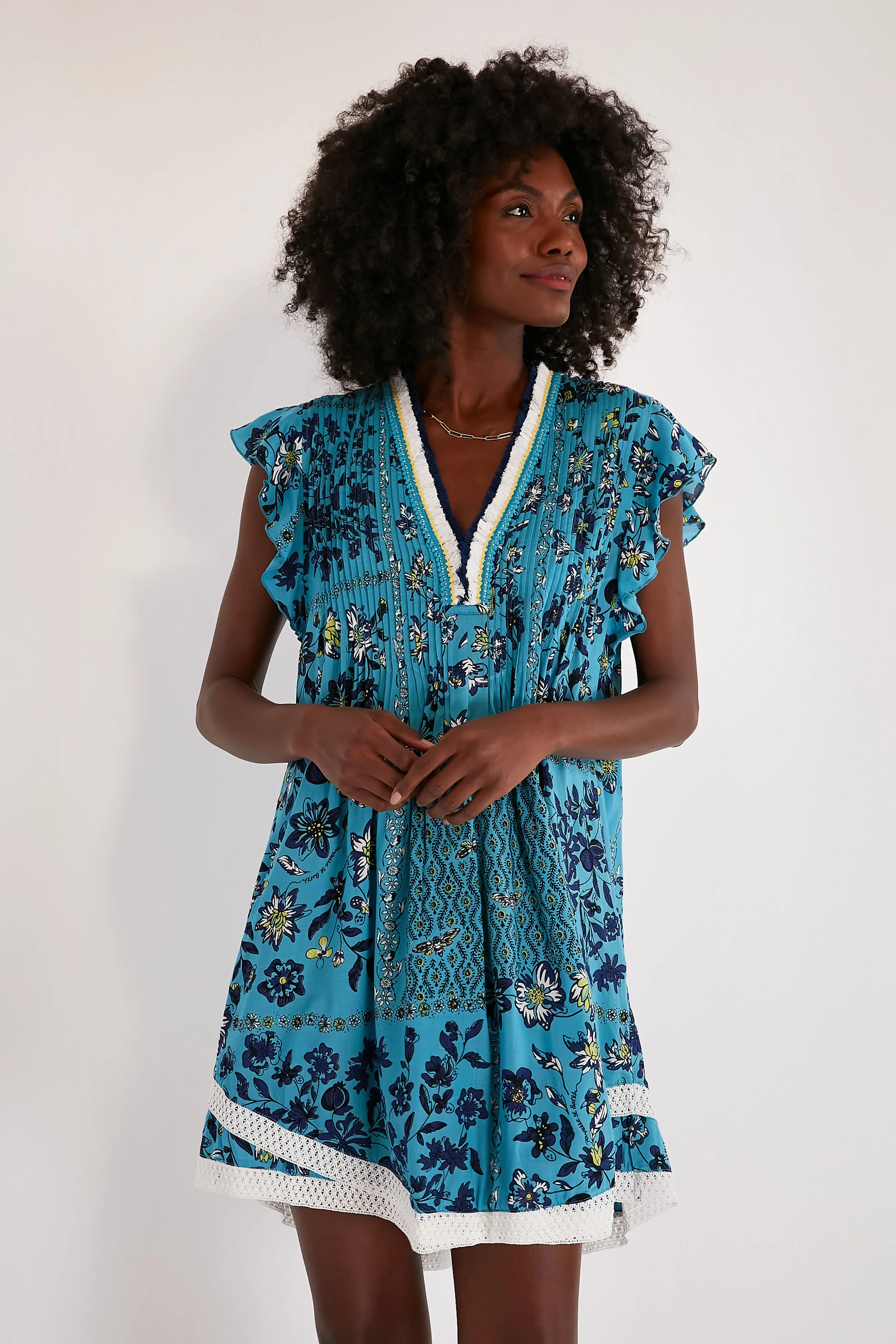 Sky Botanique Sasha Mini Dress - Image 2