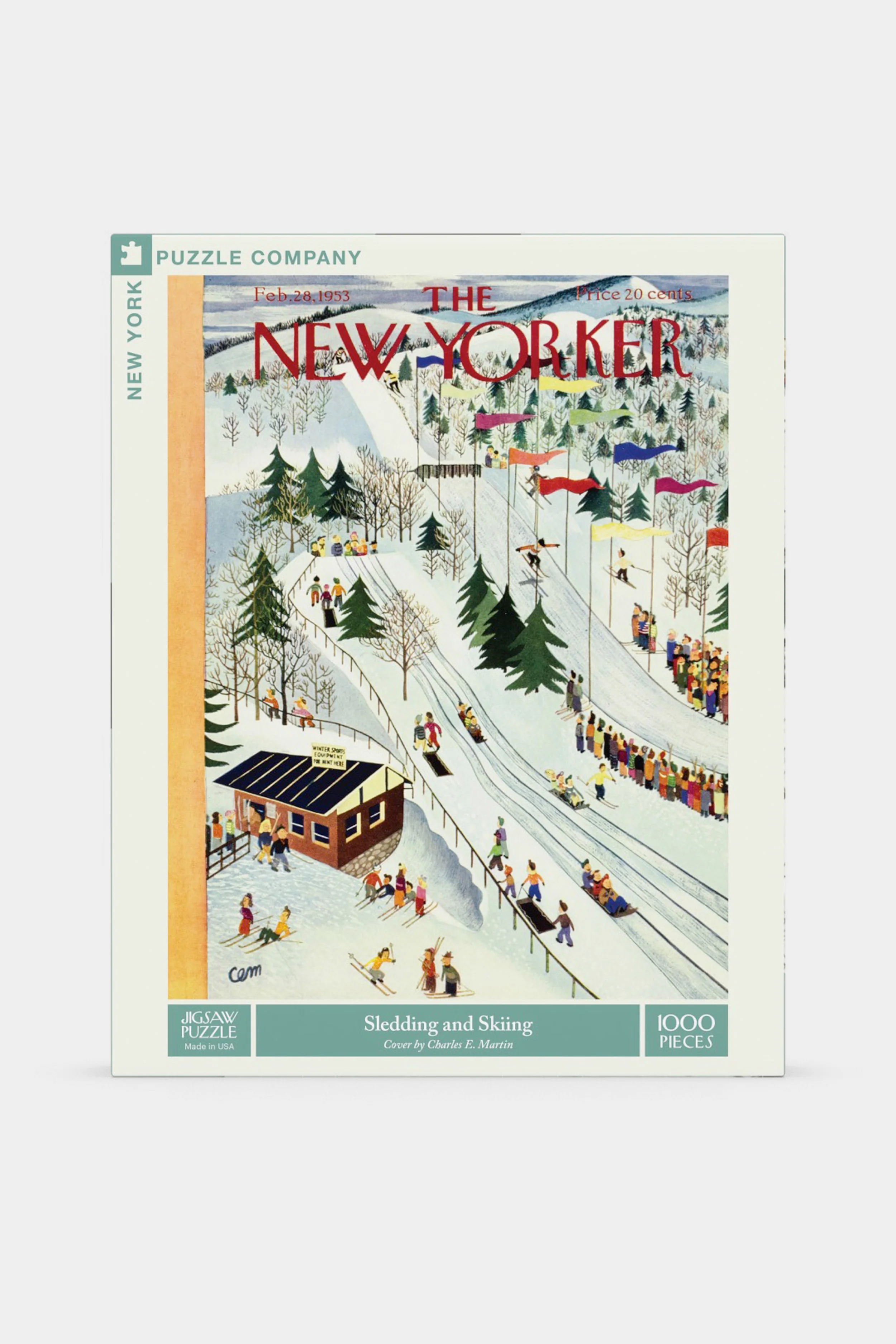 Sledding and Skiing Jigsaw Puzzle