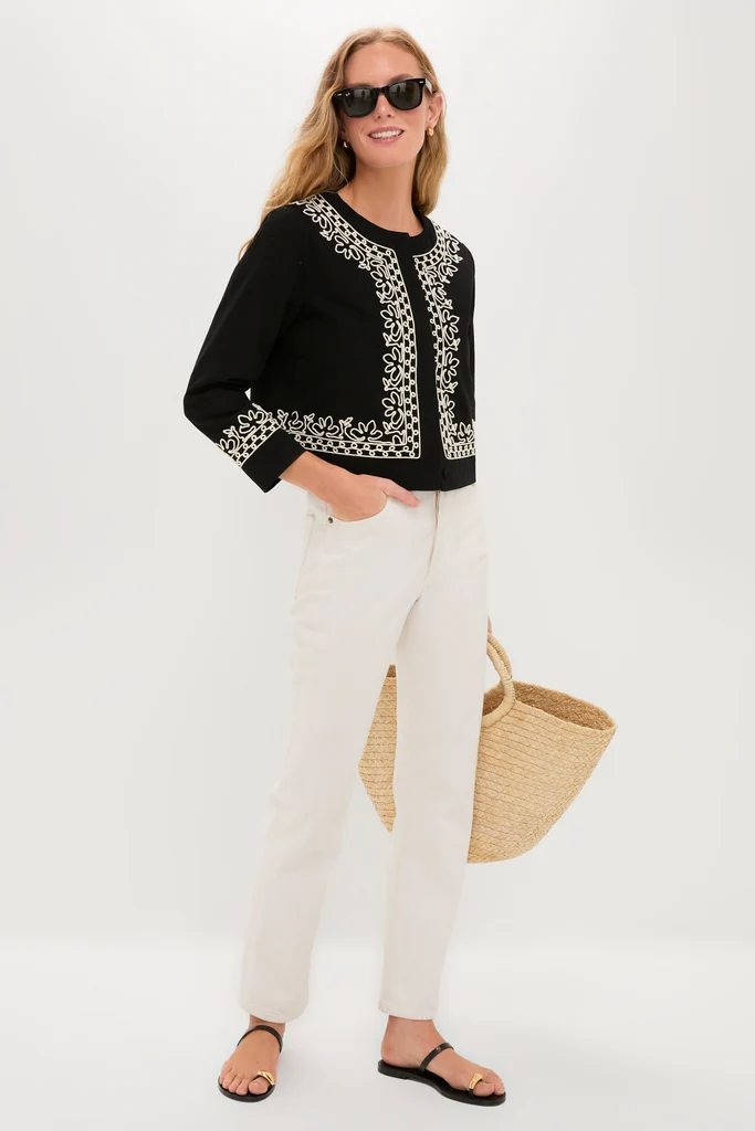 Soutache Cotton Maddy Jacket - Image 2