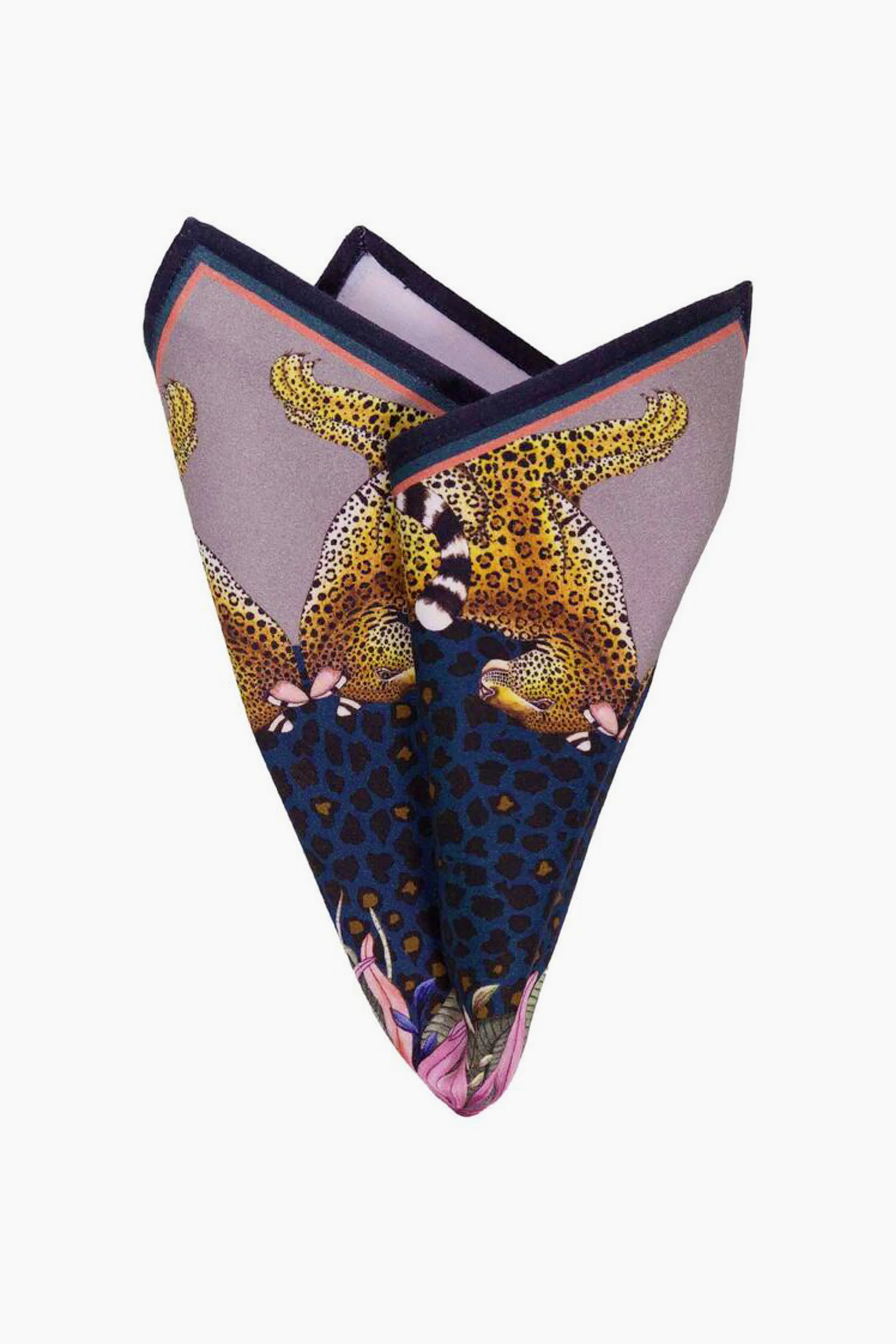 Starry Nights Leopard Lily Napkins Set Of 2 - Image 3