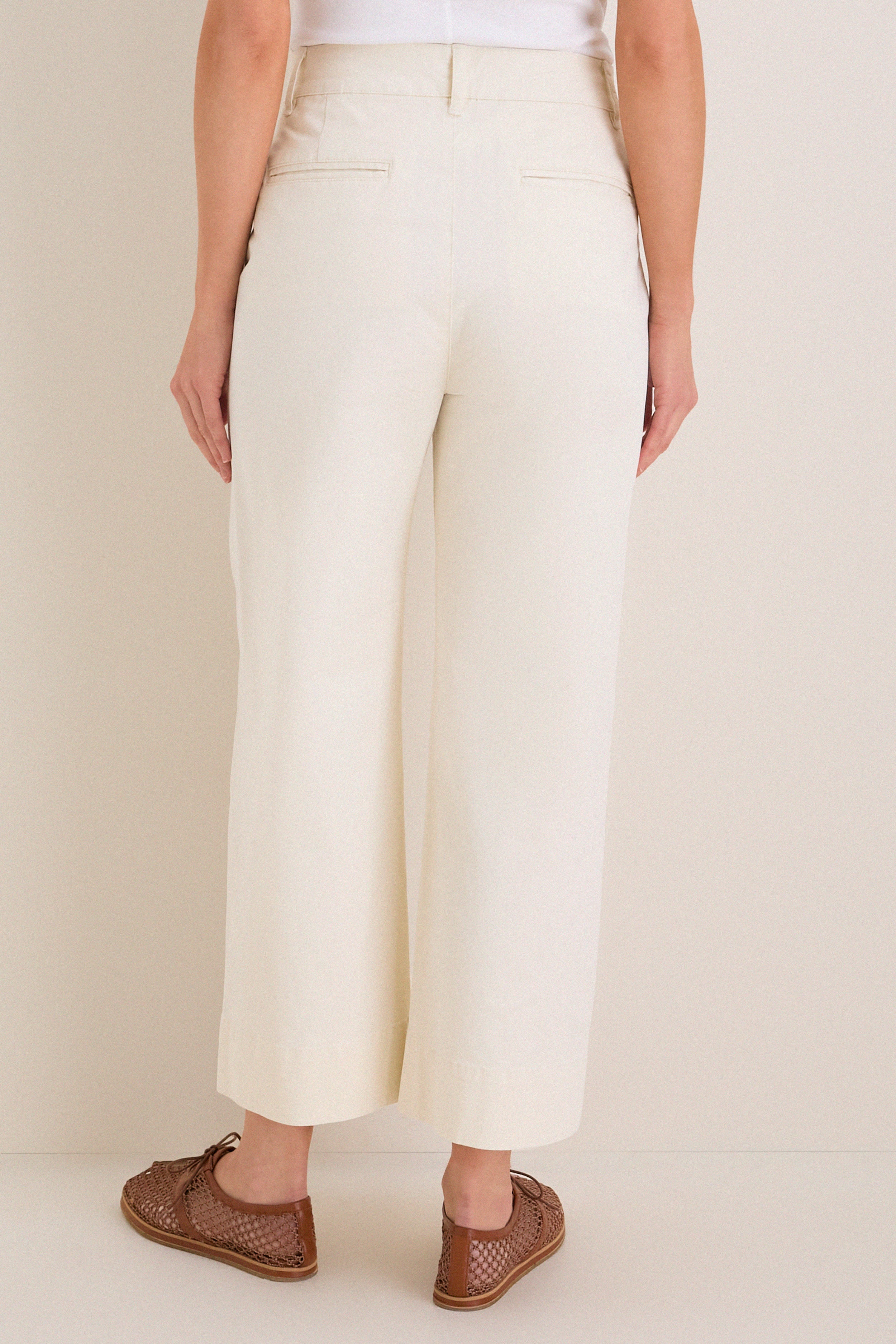 Stone Chino Wide Leg Davis Pants - Image 4
