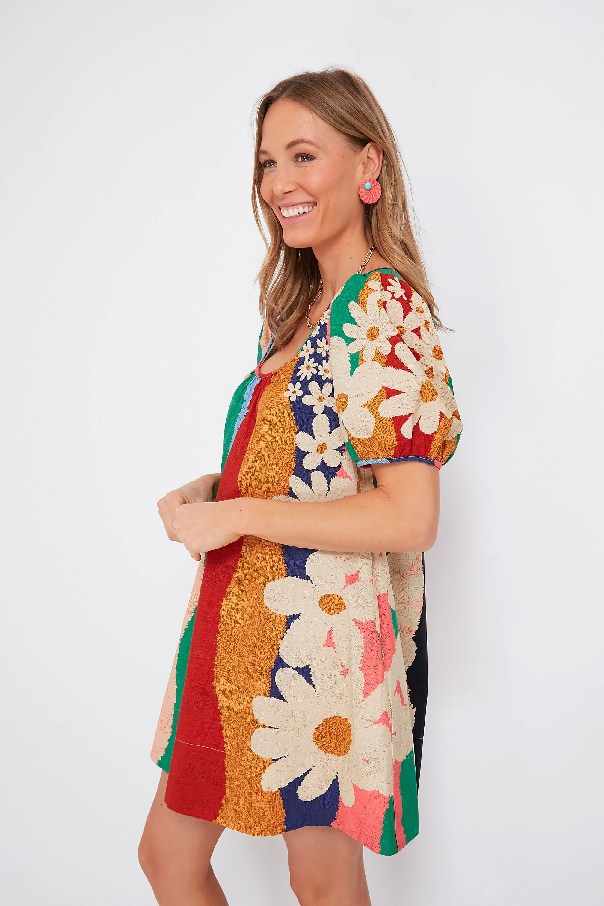 Super Fun Daisy Mini Dress - Image 3