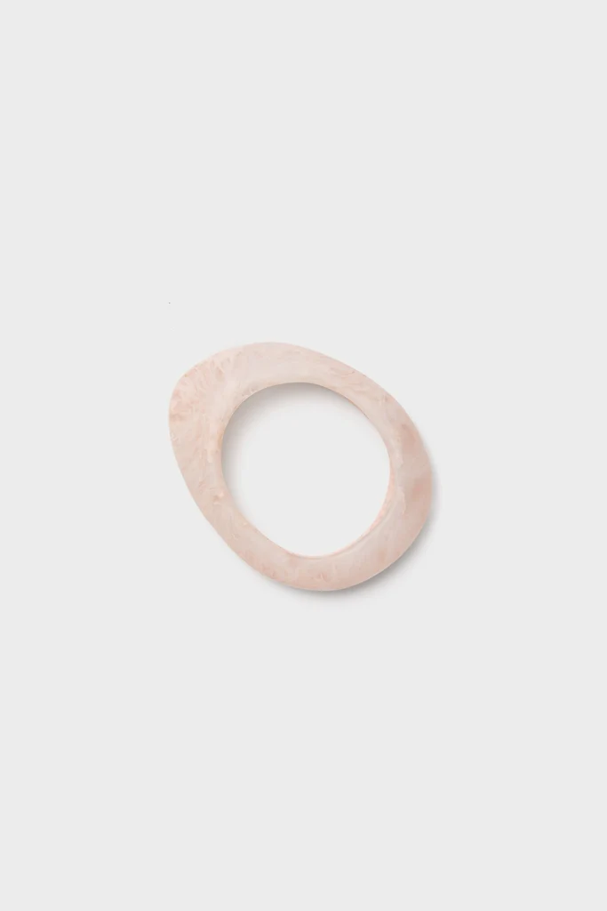 Swirl Rose Rock Small Bangle