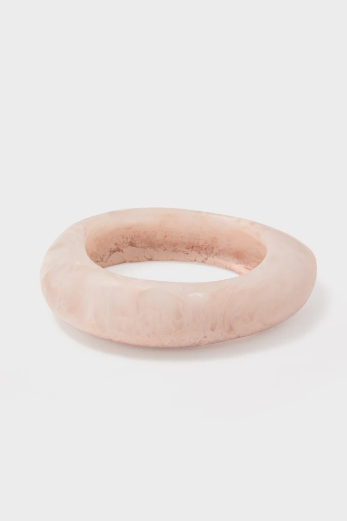 Swirl Rose Rock Small Bangle - Image 5