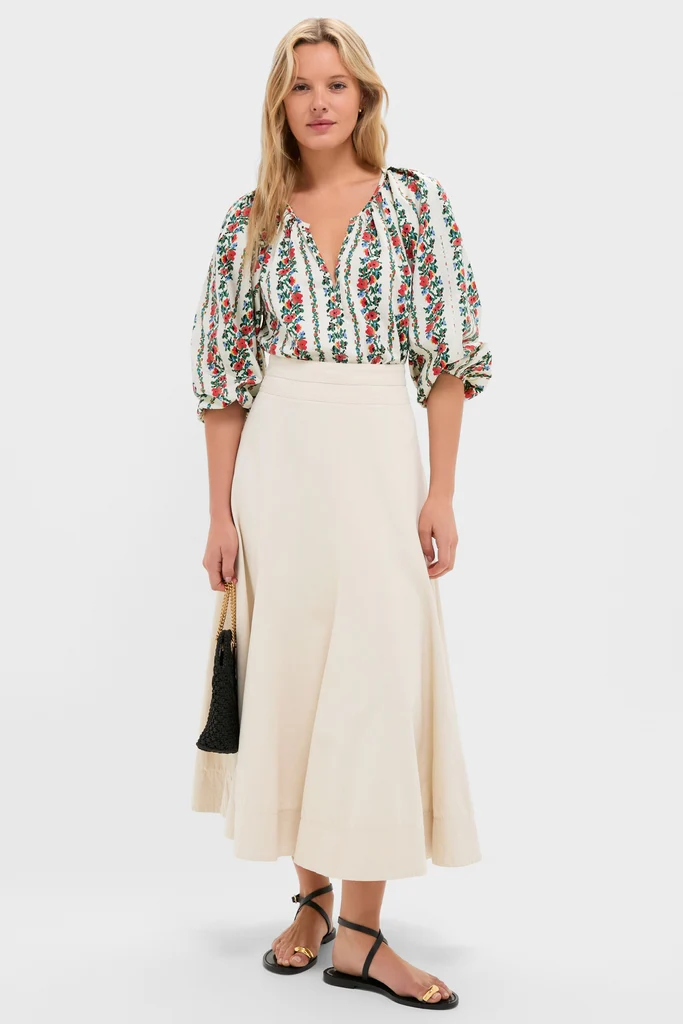 Tapestry Floral Chariot Top - Image 2