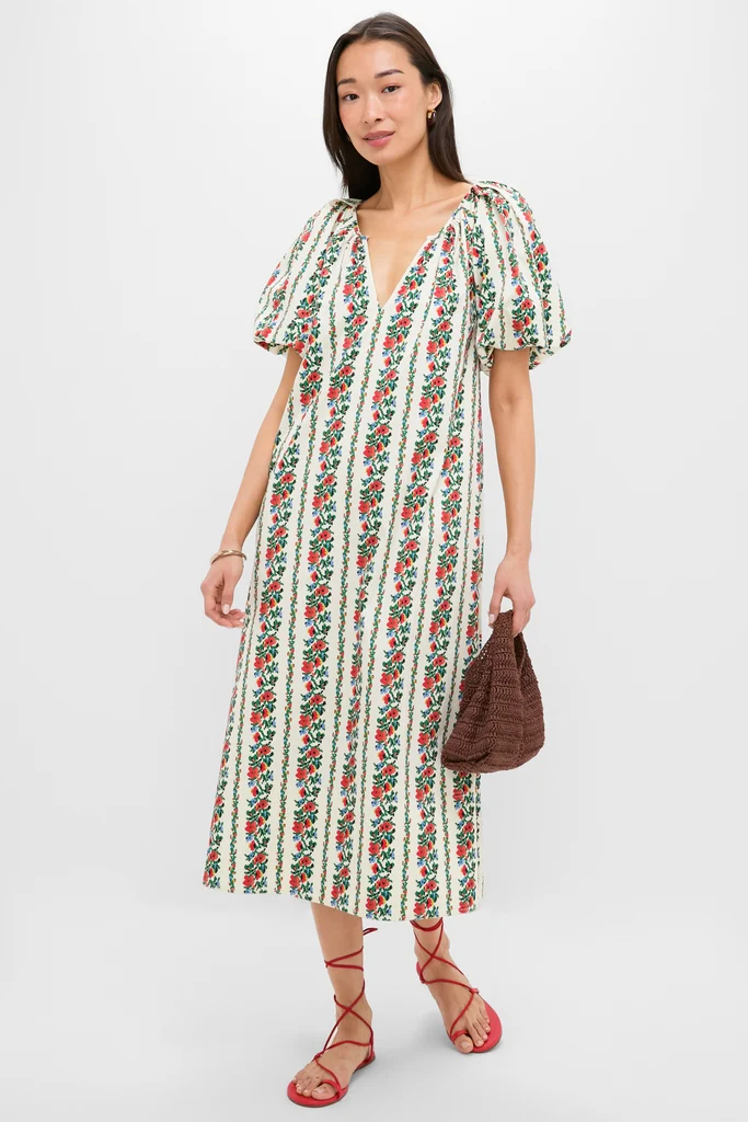 Tapestry Floral Fairground Dress - Image 7