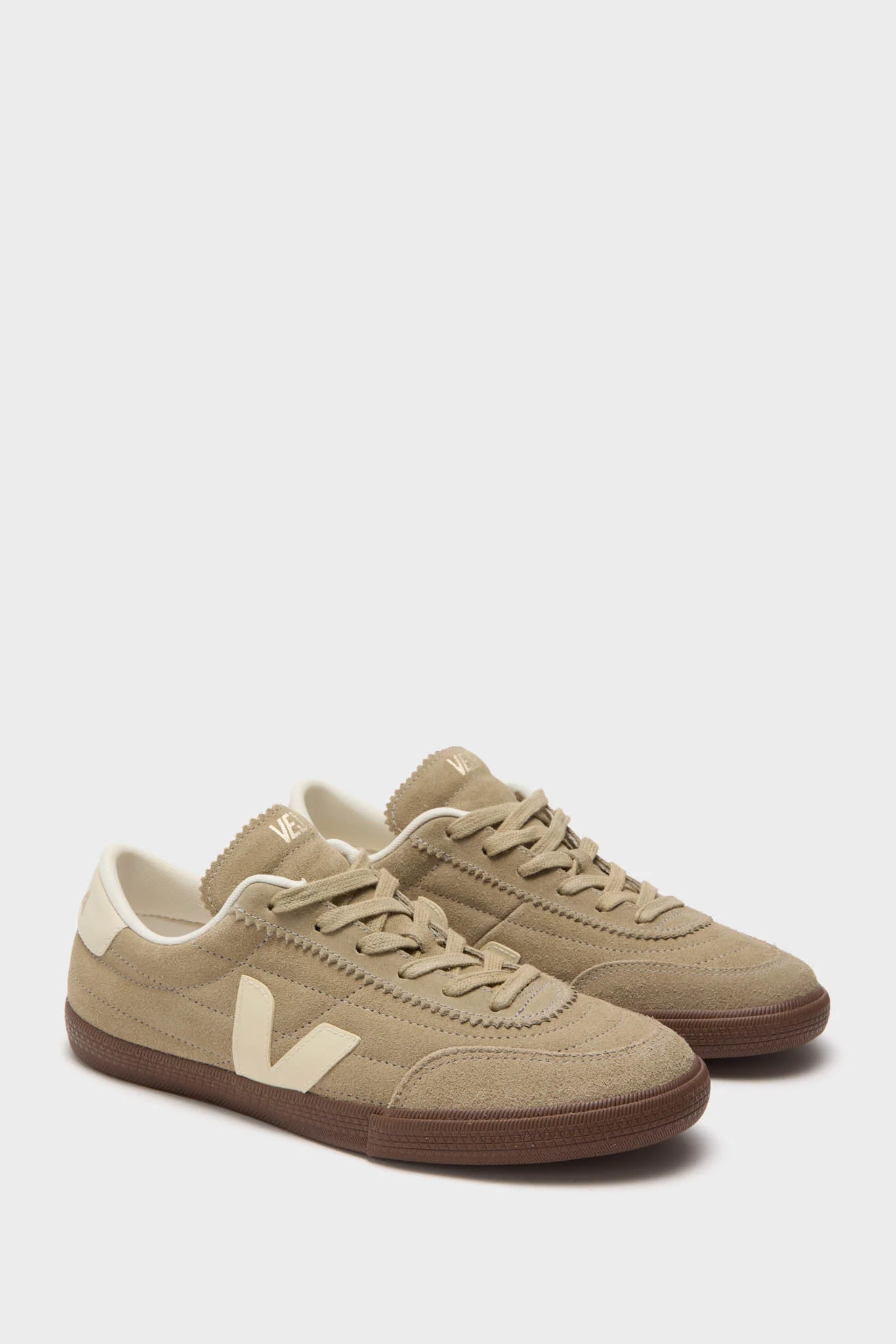 Taupe Pierre Bark Panenka Sneakers - Image 4