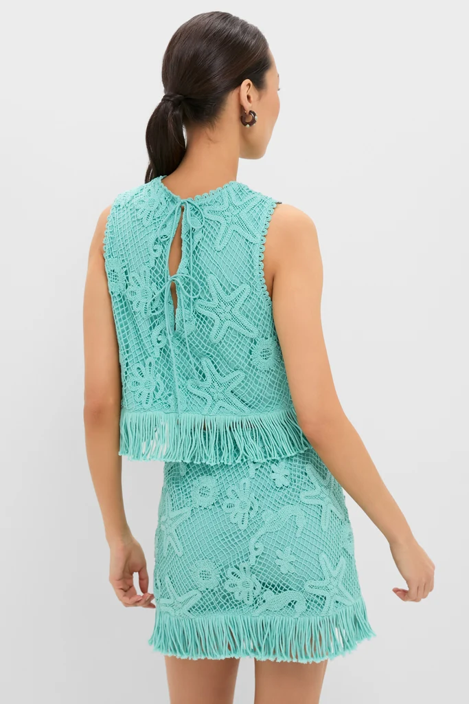 Teal Samia Fringe Set - Image 4