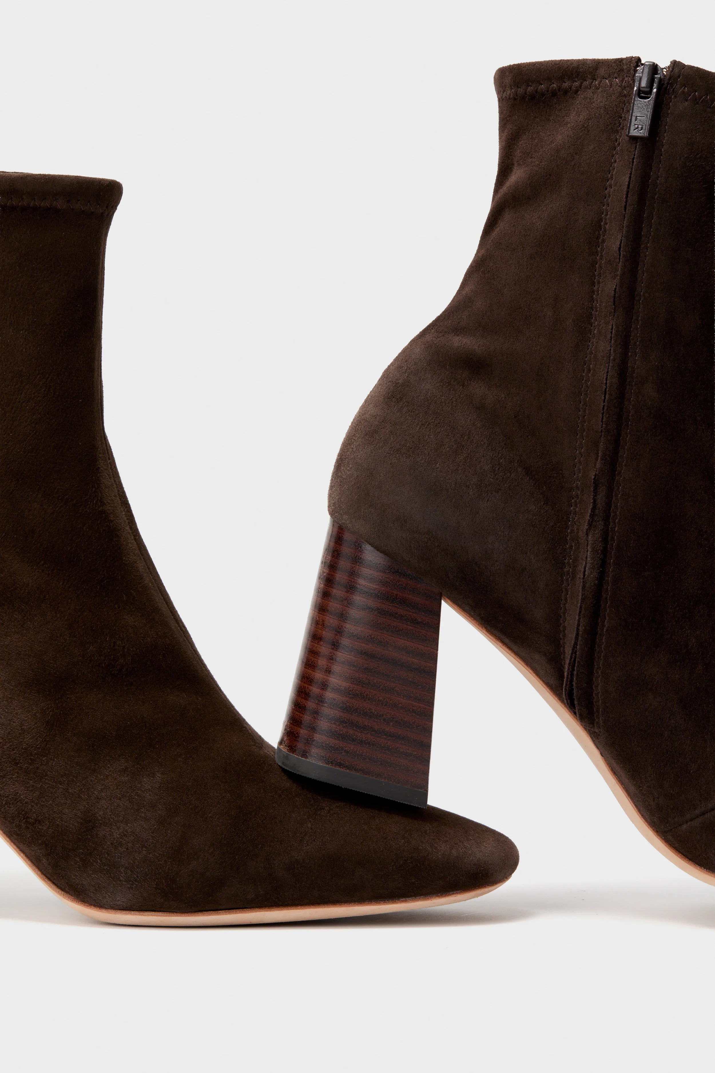 Tmoro Stretch Suede Chloe Boots - Image 5