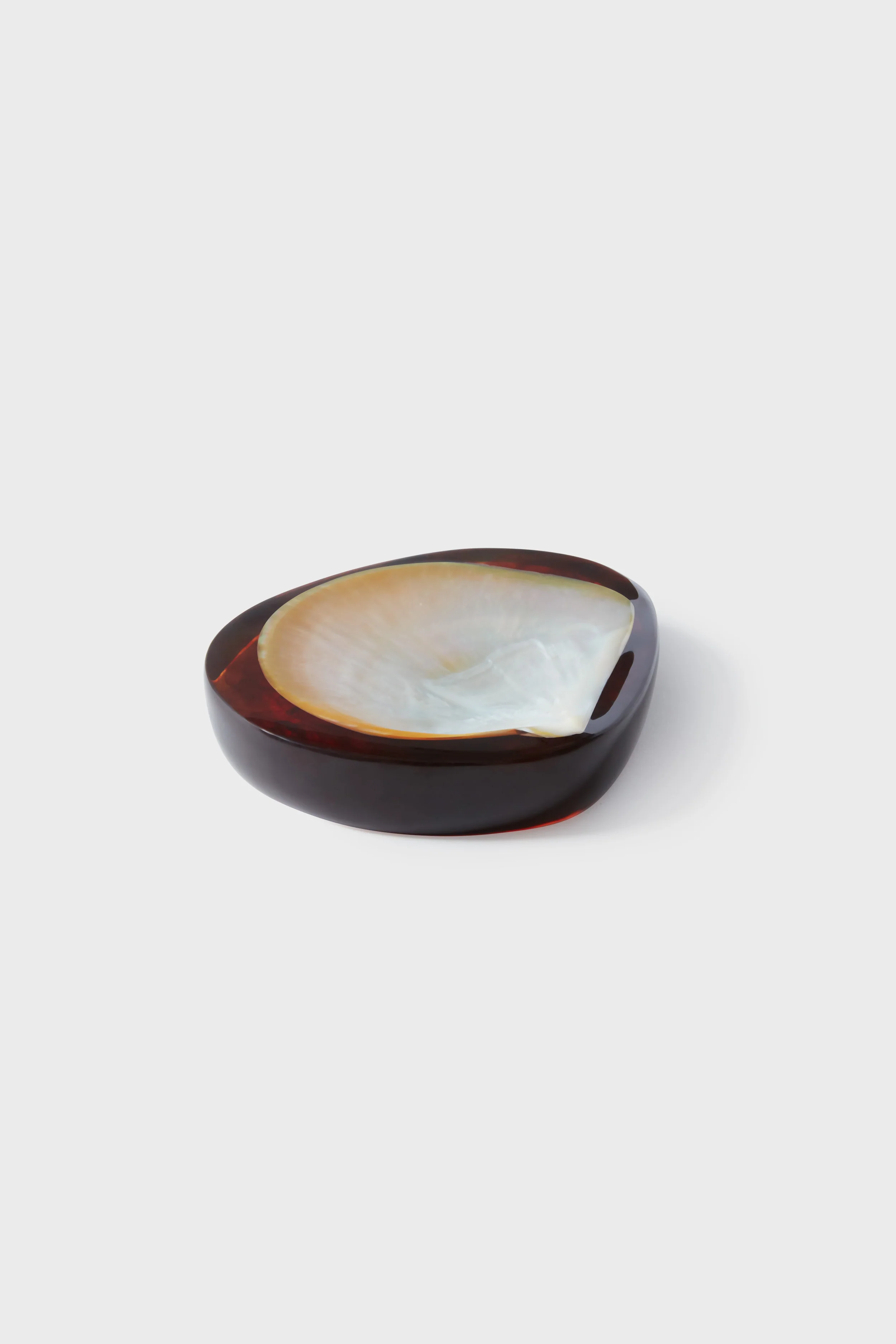 Tortoise Small Round Caviar Dish - Image 3
