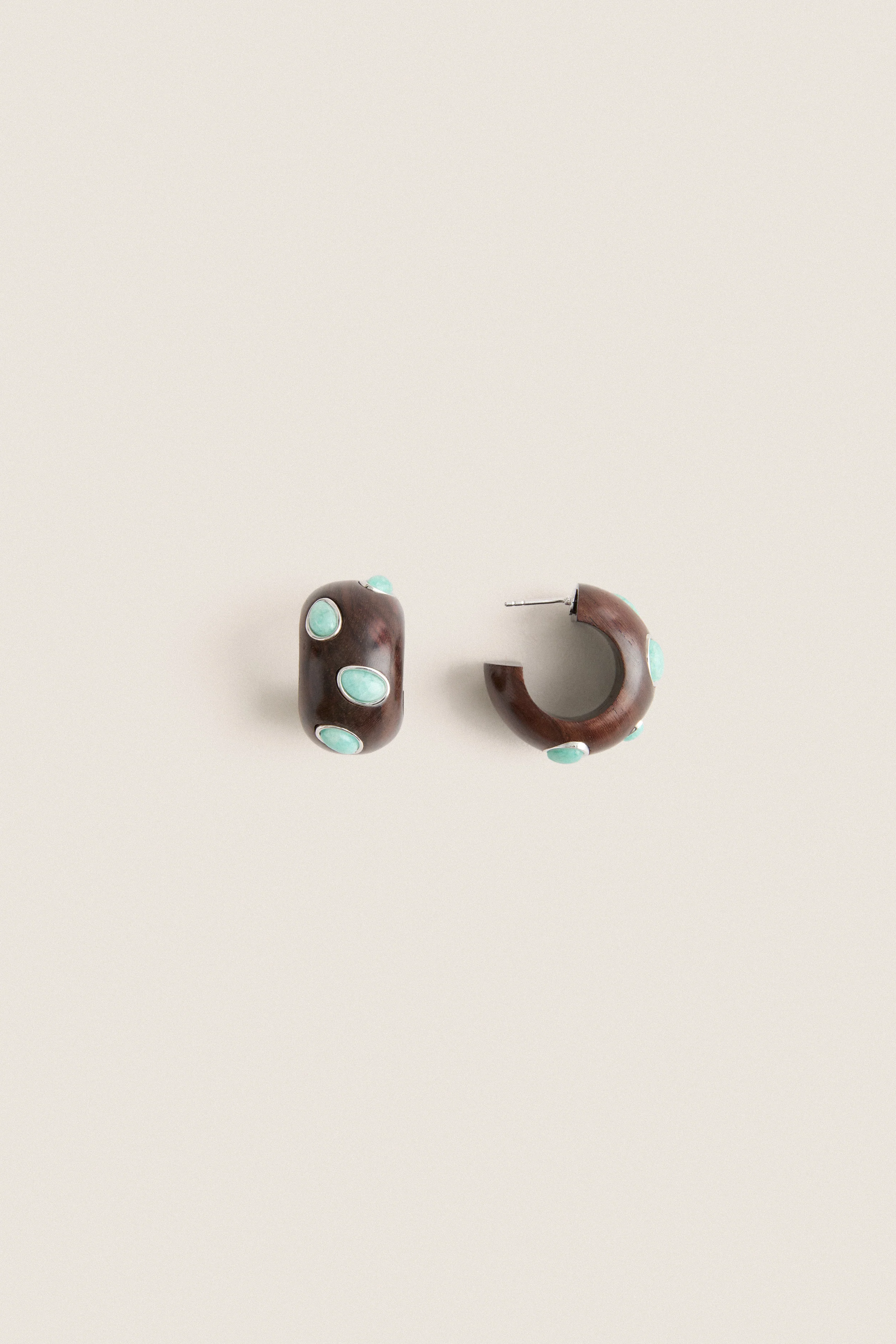 Tuckernuck x Lizzie Fortunato Amazonite Acacia Earrings