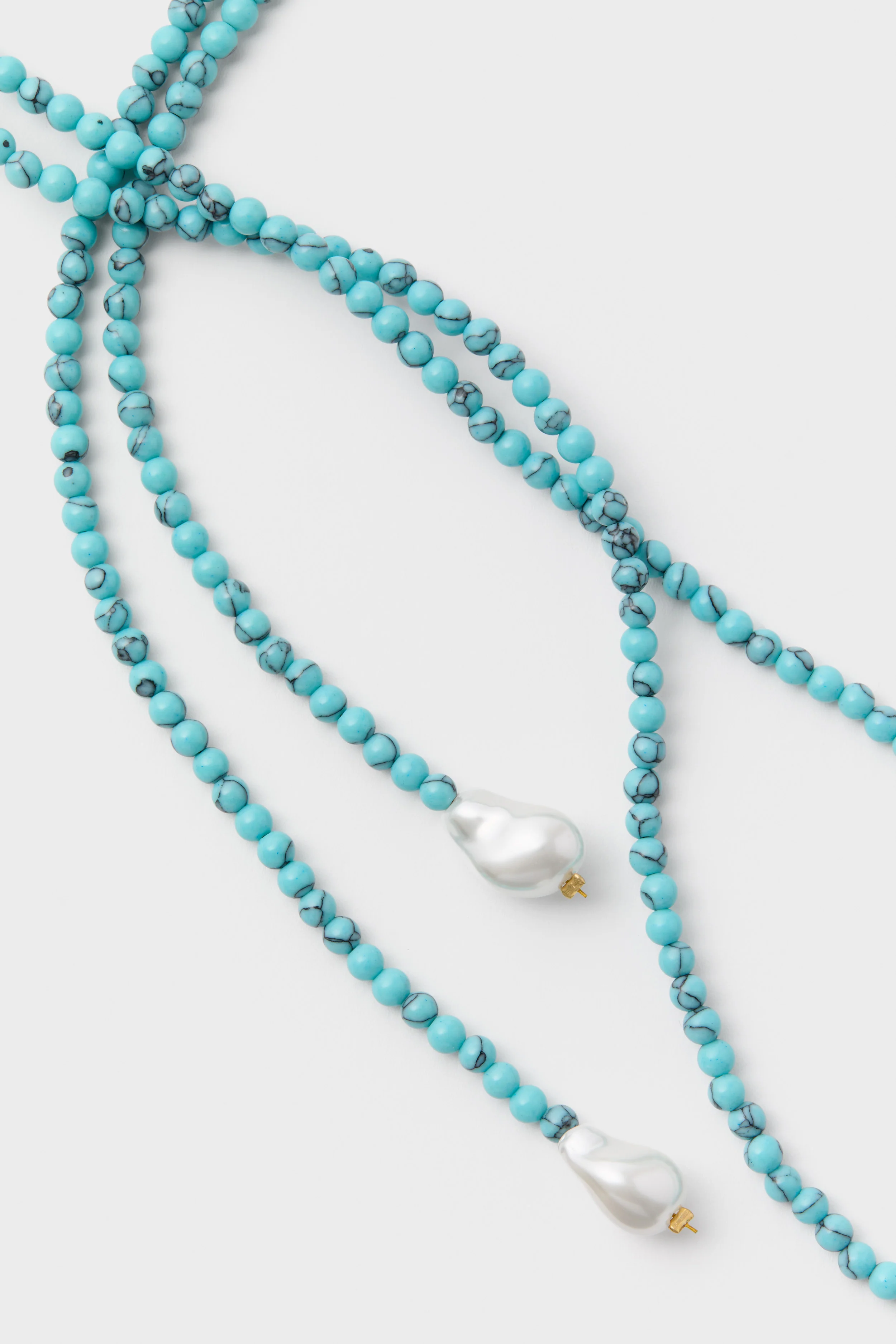 Turquoise Beaded Bolo - Image 4