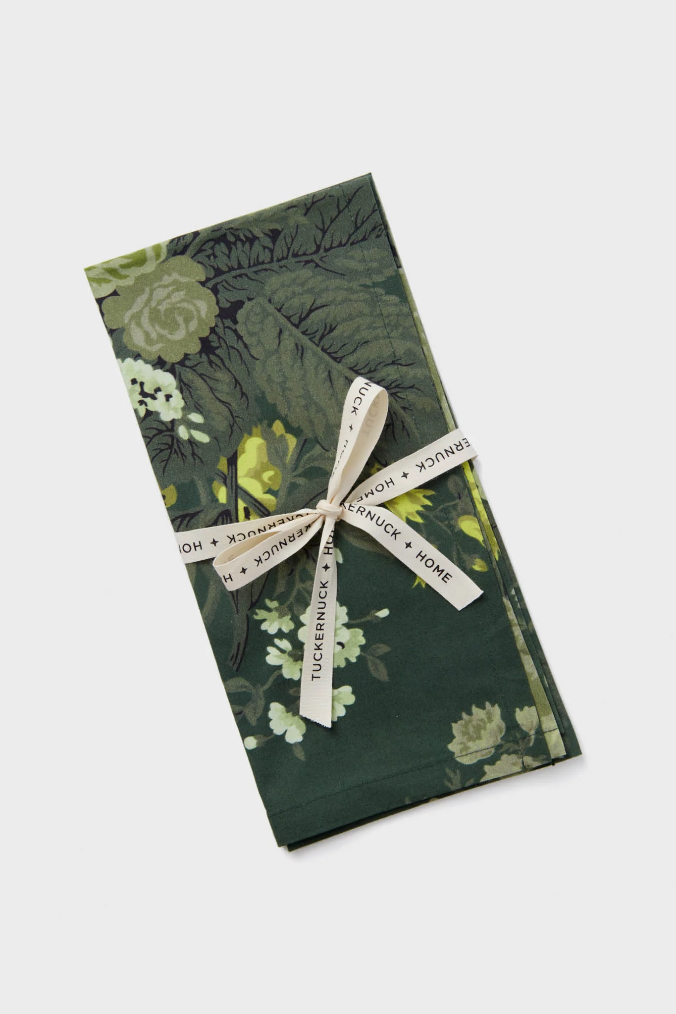 Verdant Floral Printed Napkins Set of 4 - Image 4