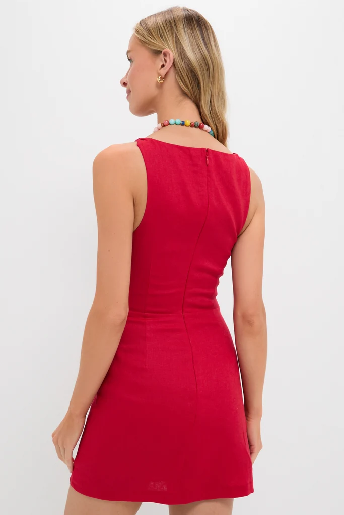 Vermillion Lotta Mini Dress - Image 4