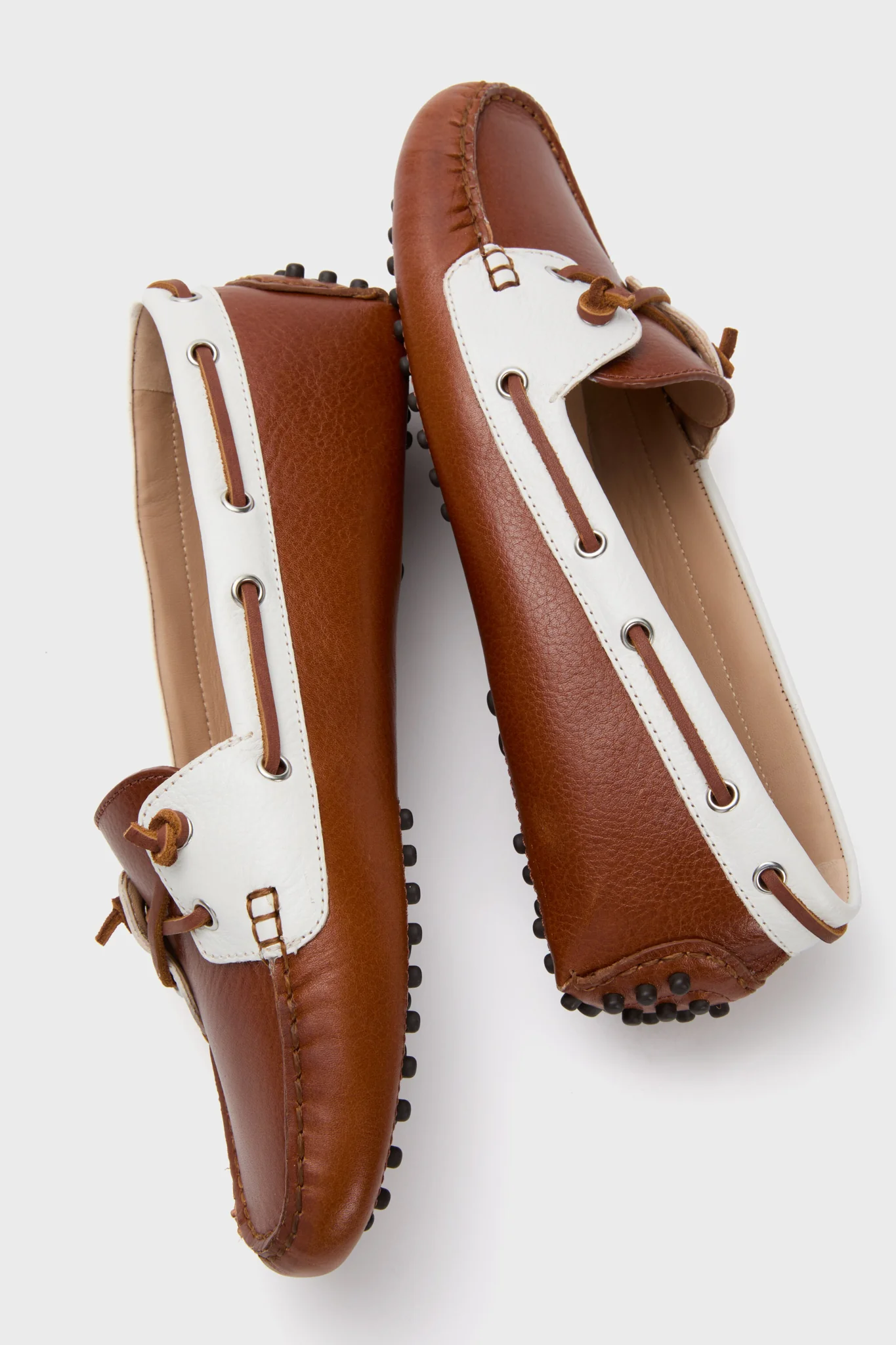 Whiskey and Coconut Jia Boater Loafers - Image 5