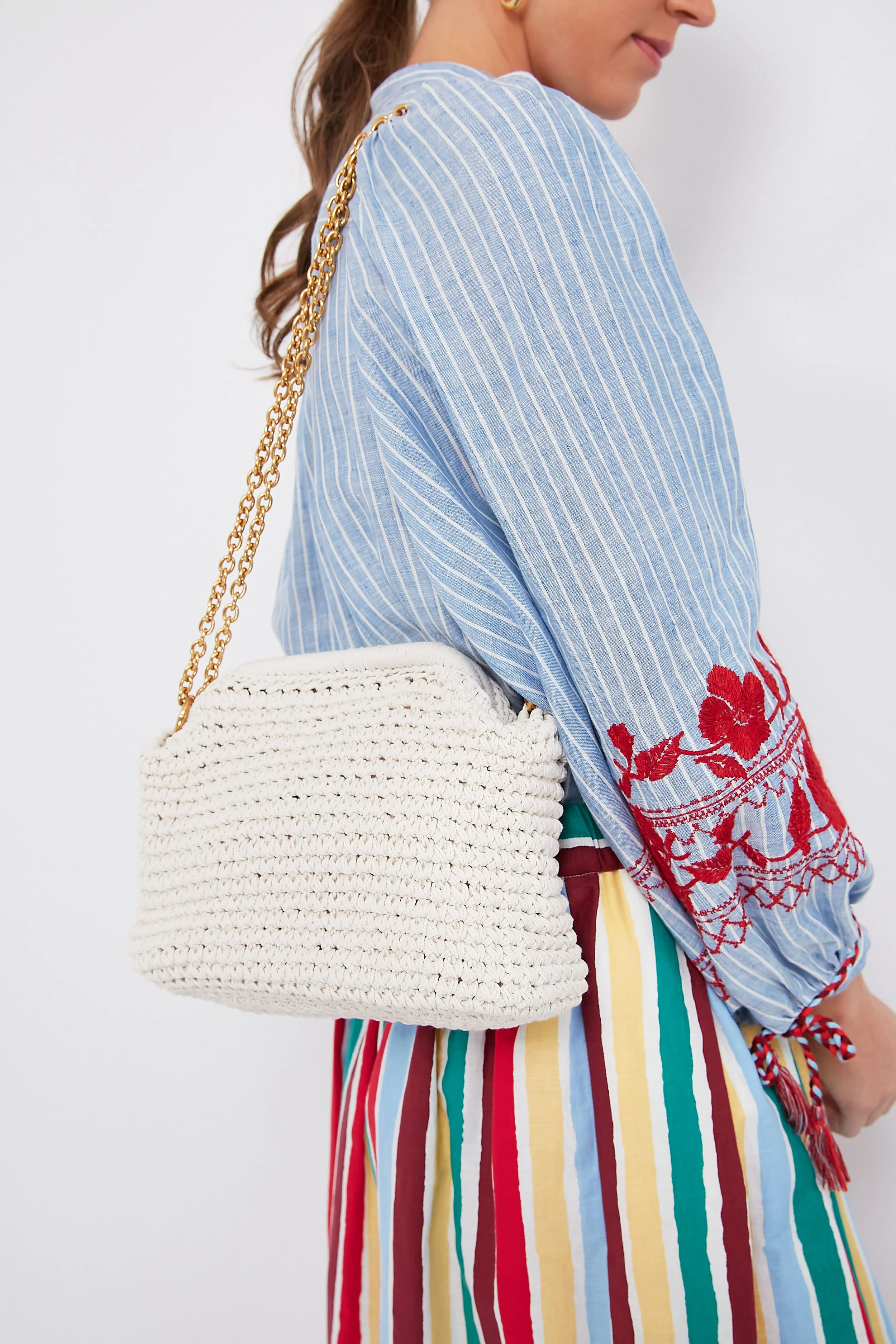 White Christabel Bag - Image 7