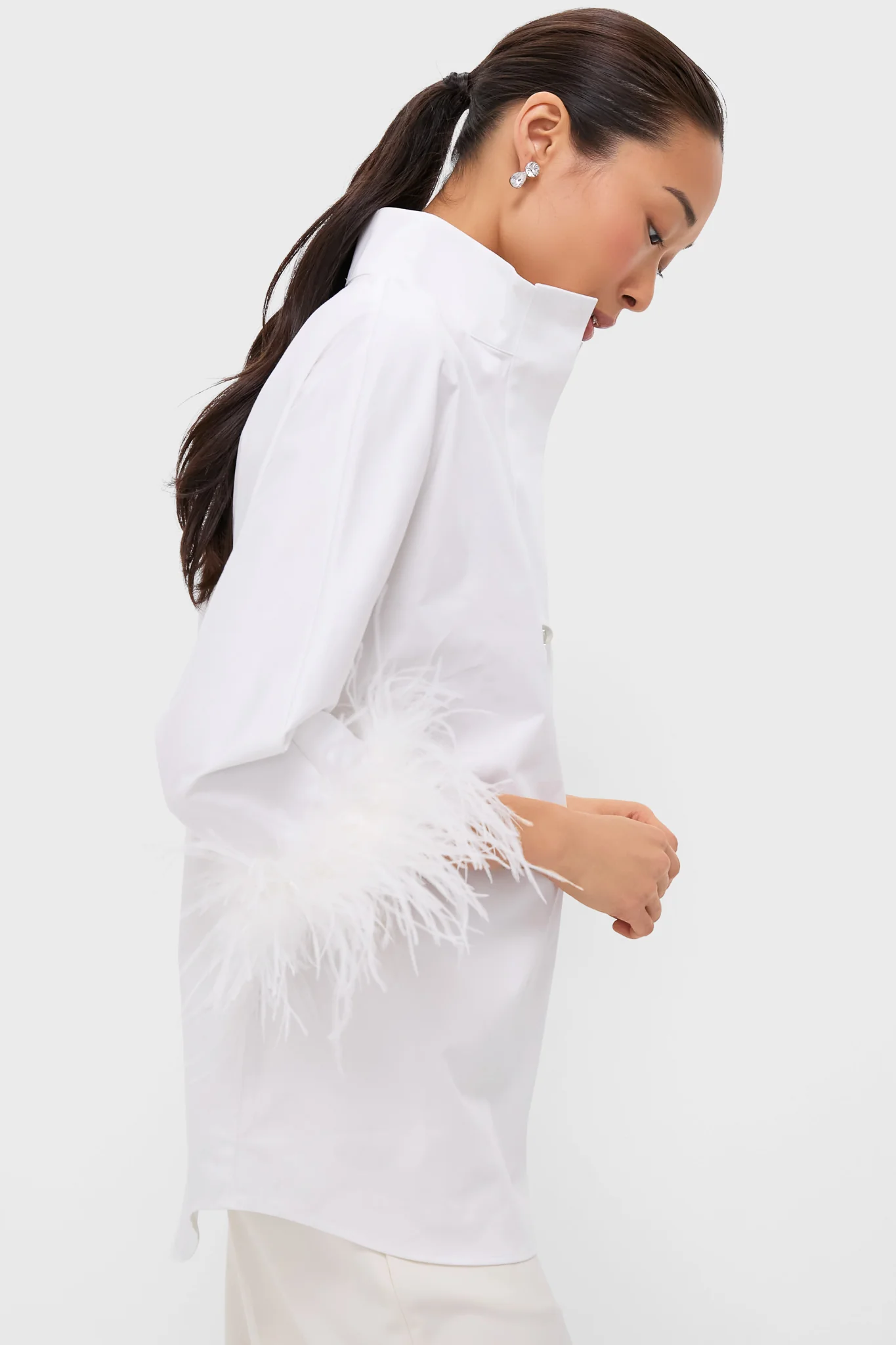 White Feather Willow Blouse - Image 3