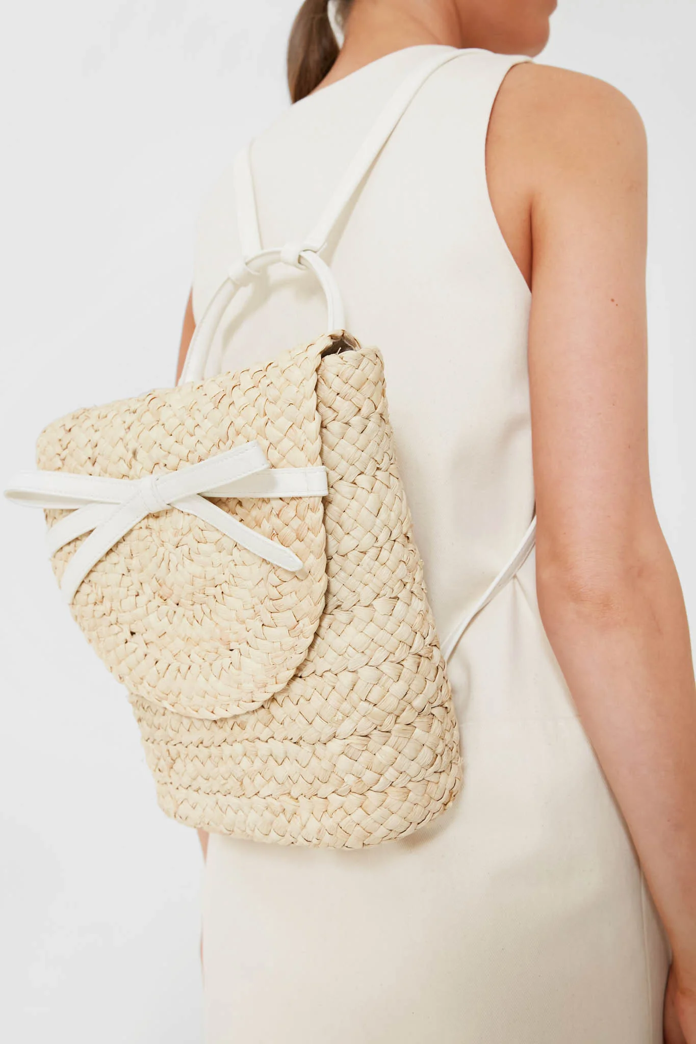 White Lexi Backpack - Image 2
