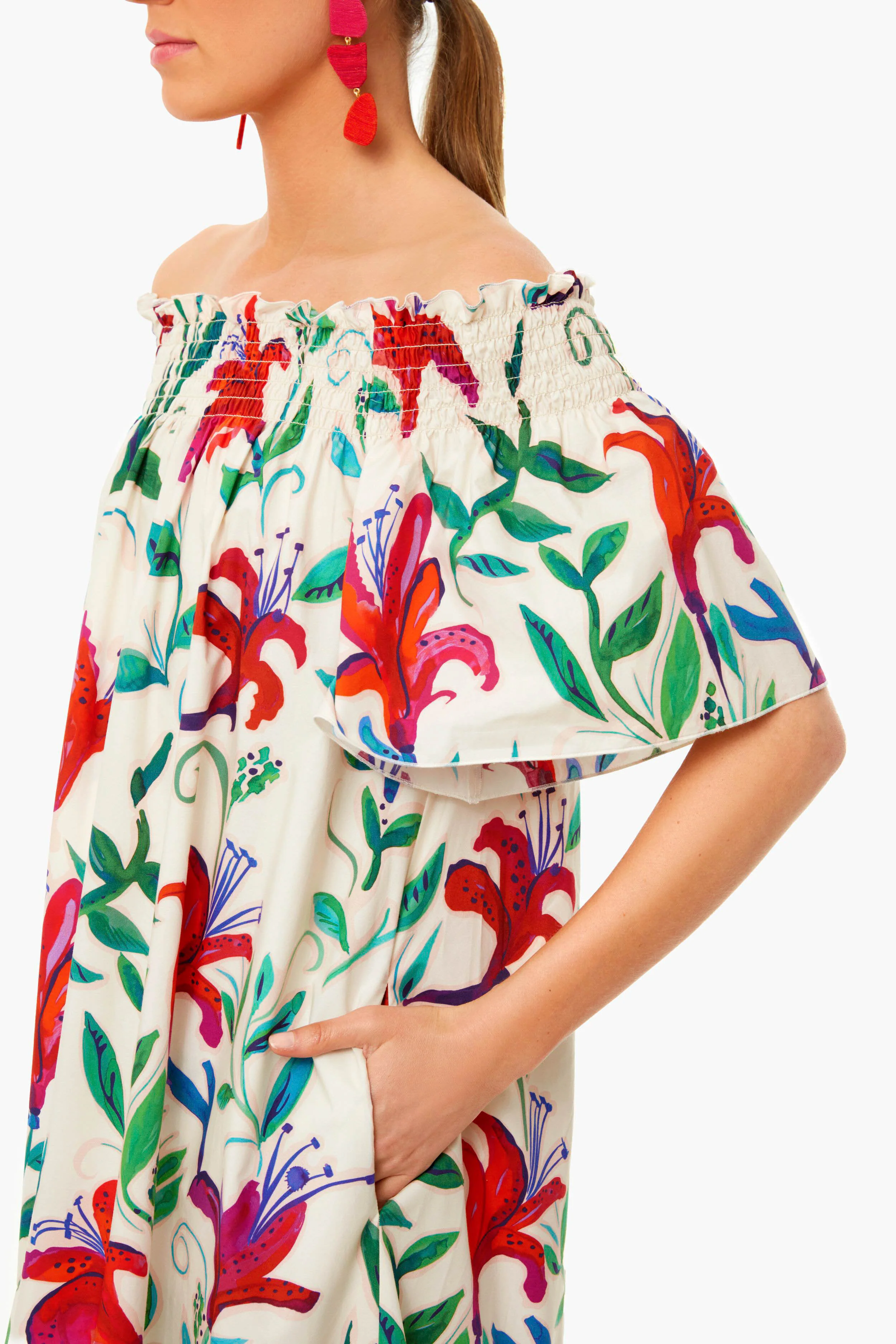 White Lily Capalbio Dress - Image 5