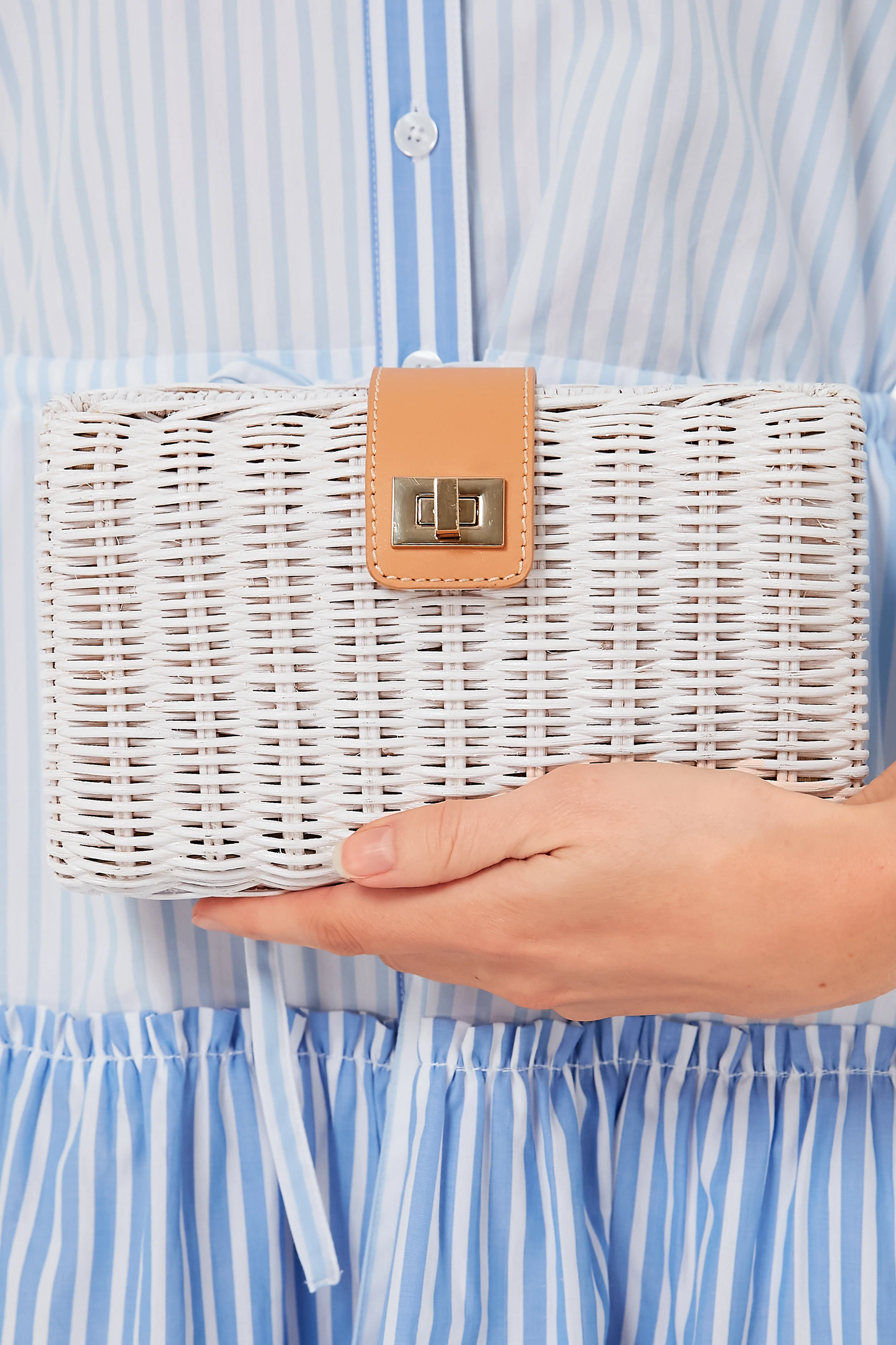 White Lou Clutch - Image 2
