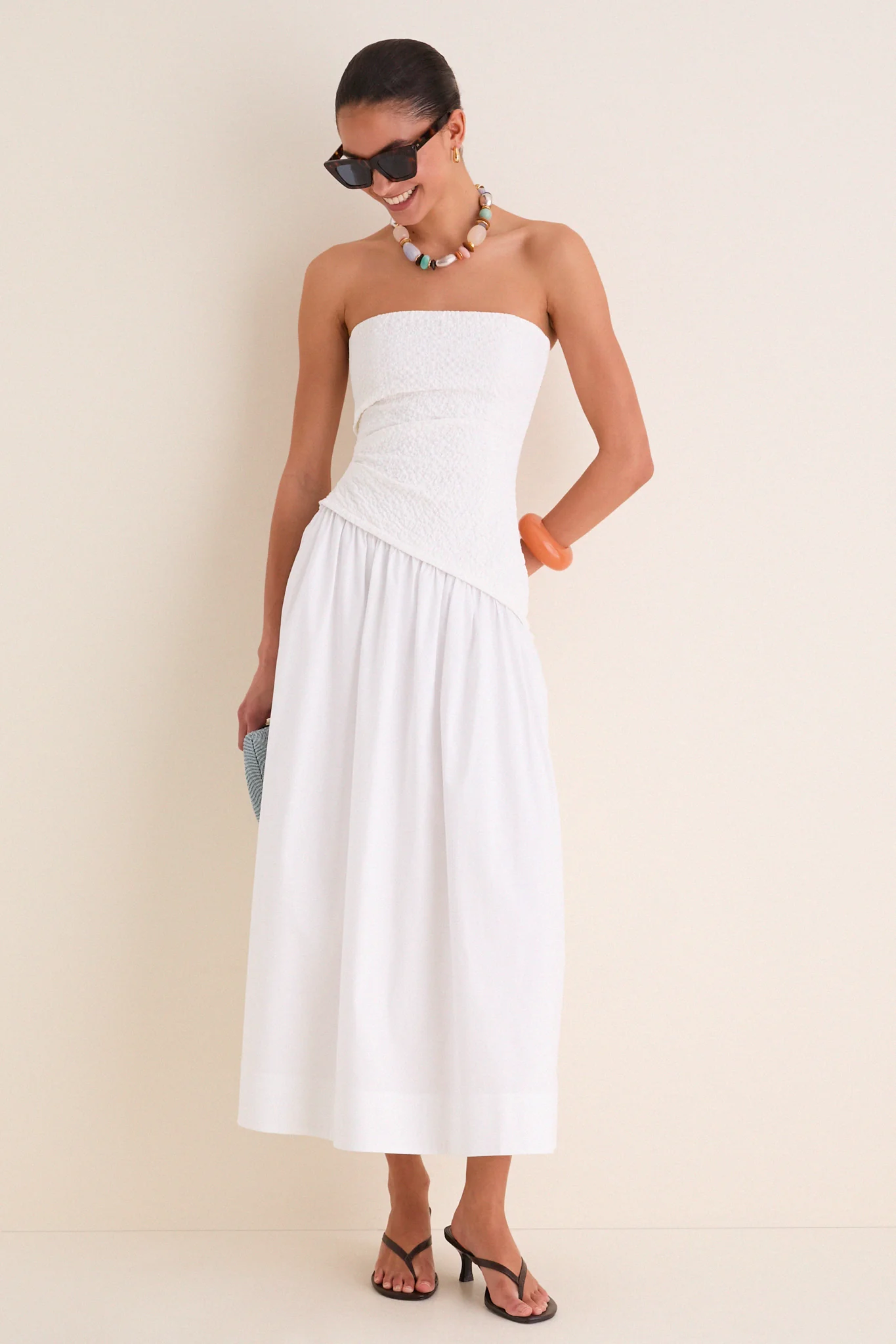 White Nia Dress - Image 2