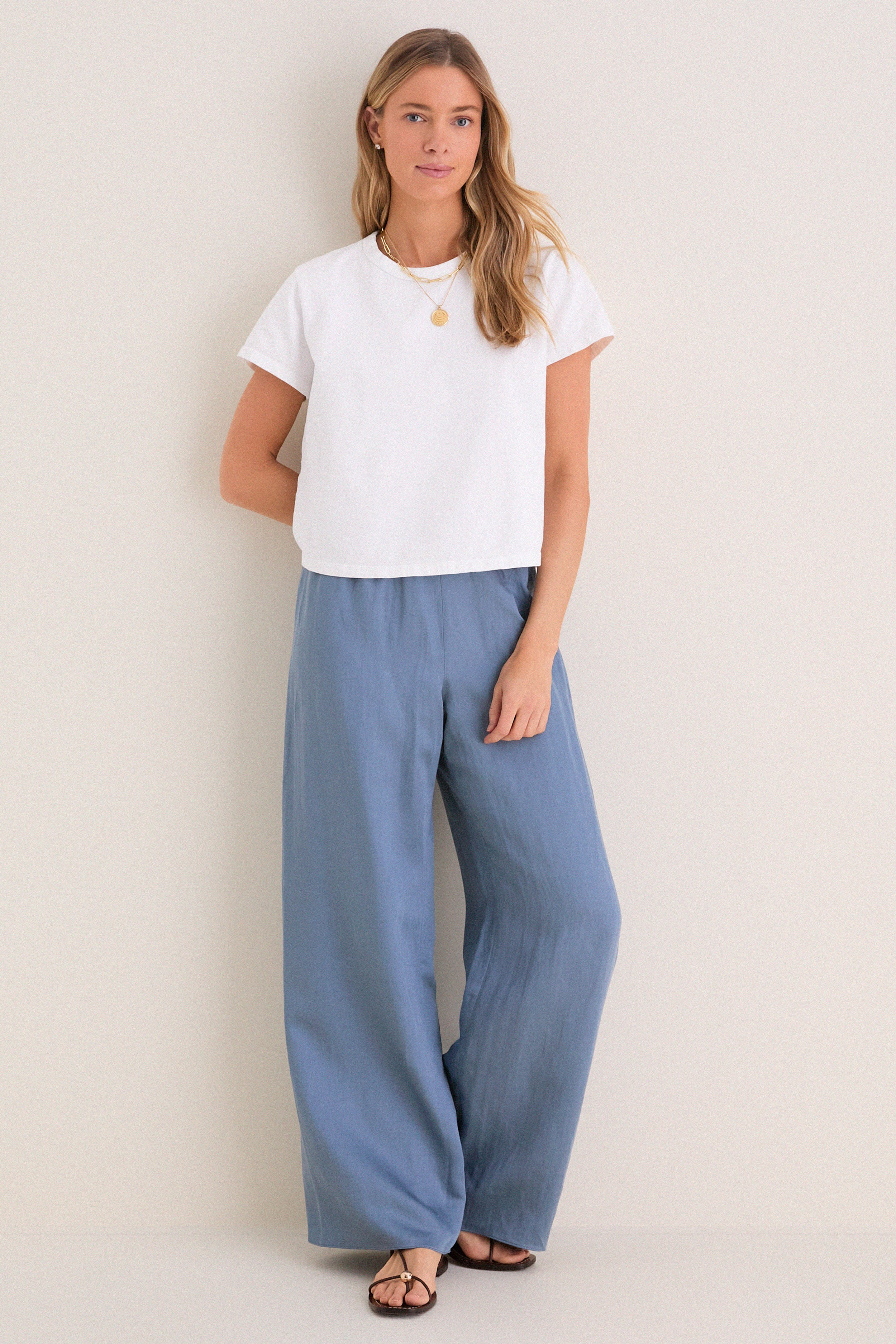 White Parker Classic Tee - Image 6