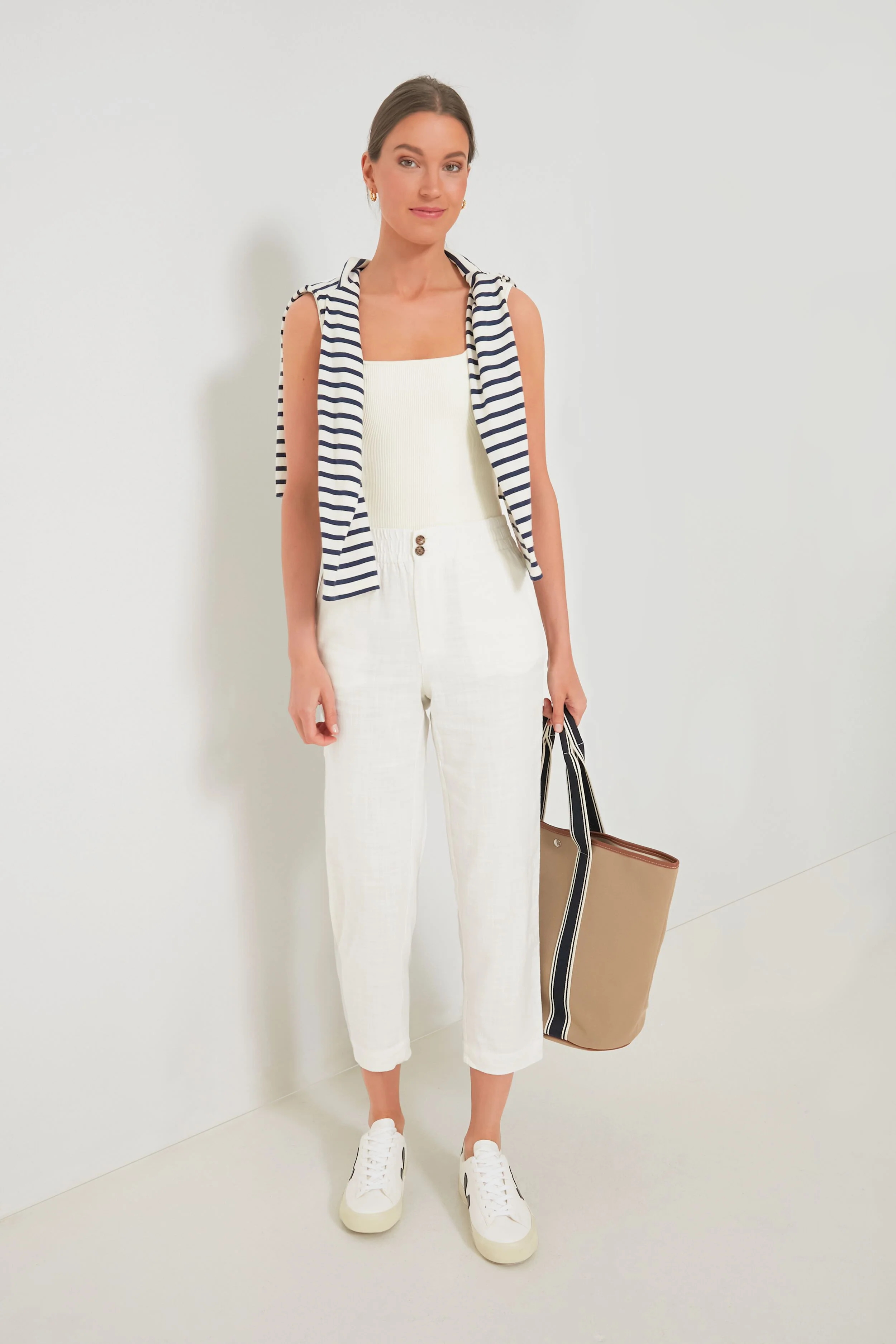 White Pull-On Pant - Image 6