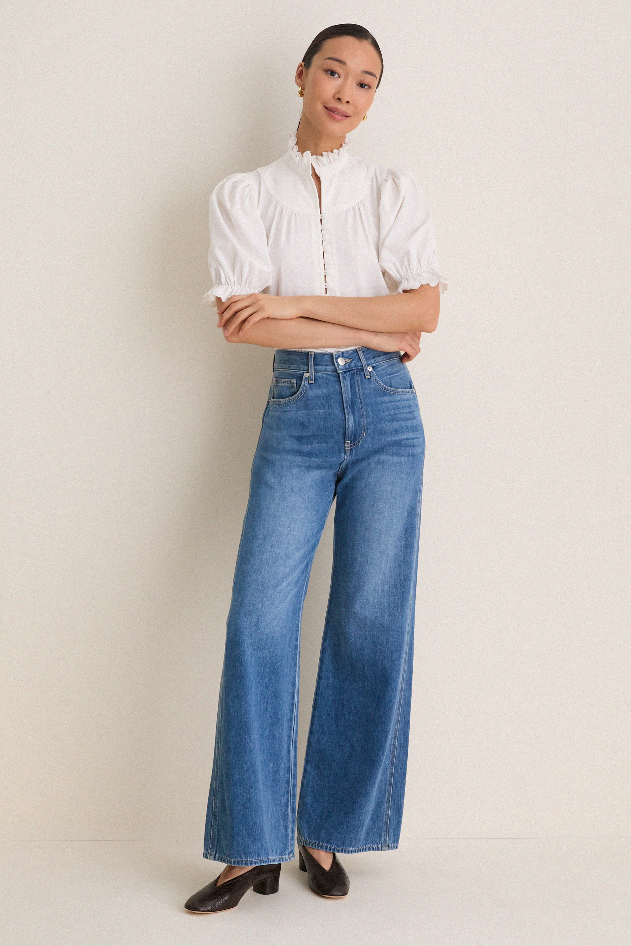 White Selena Blouse - Image 6