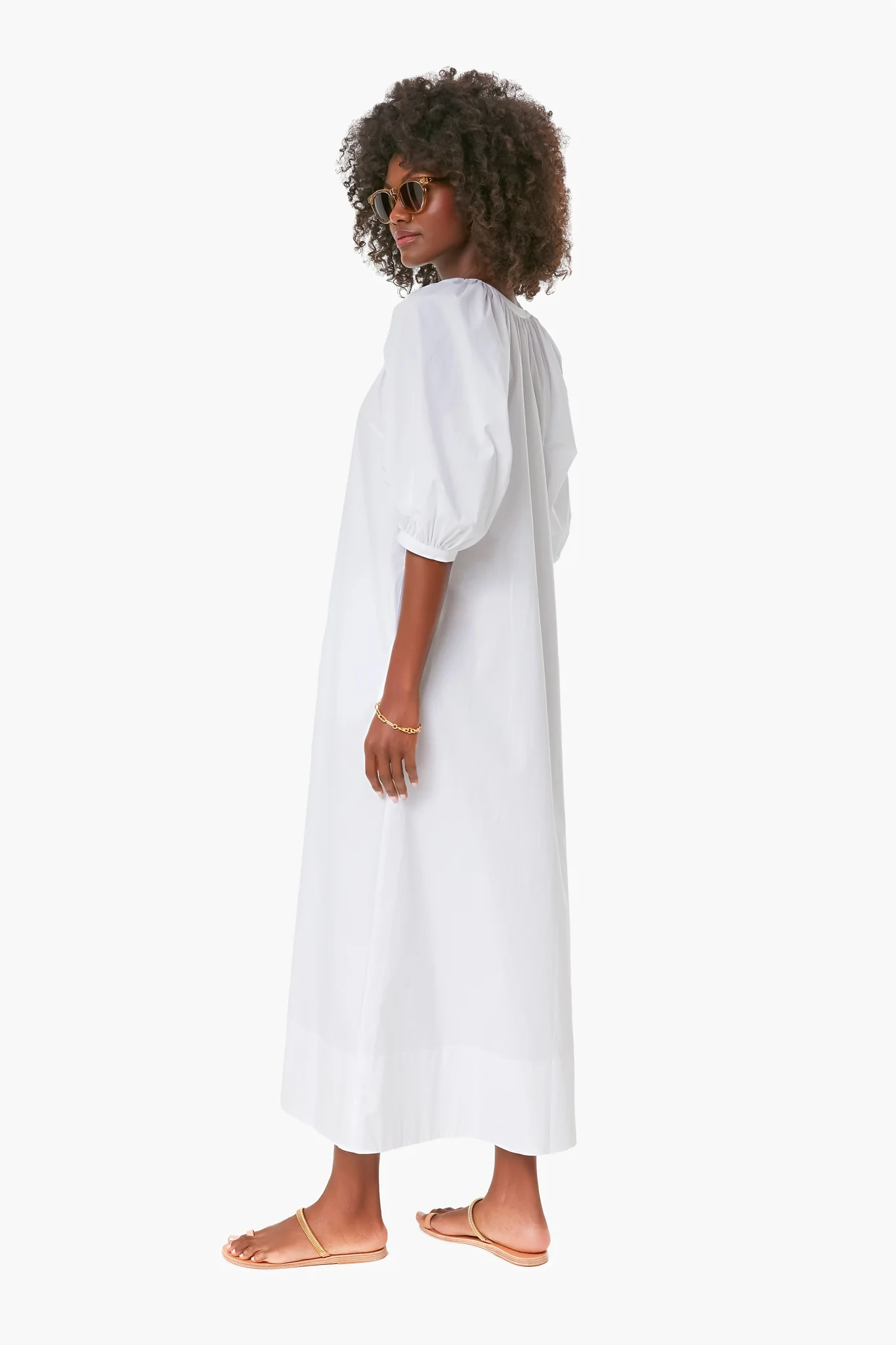 White Vincent Dress - Image 3