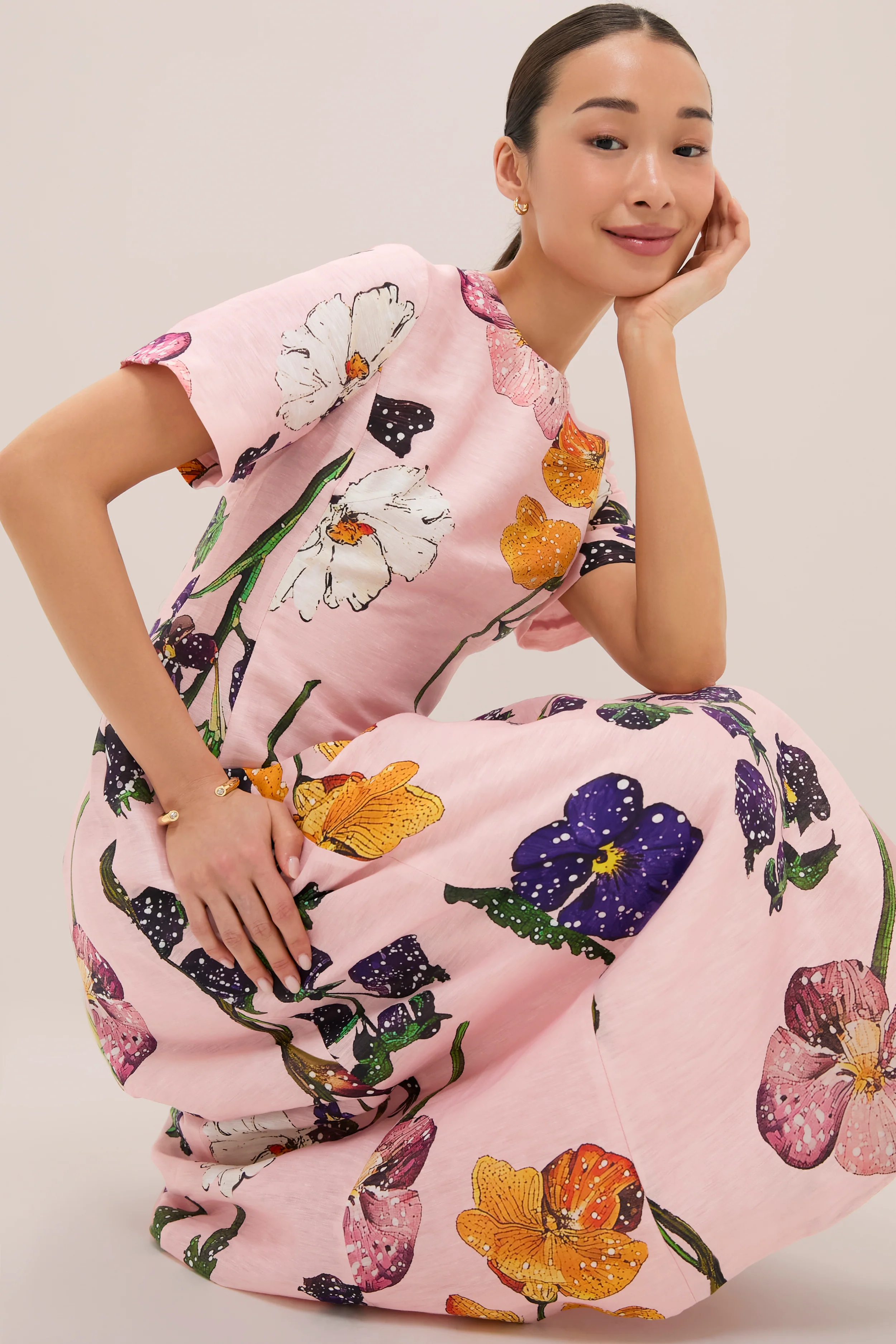 Wildbloom Caroline Midi Dress - Image 7