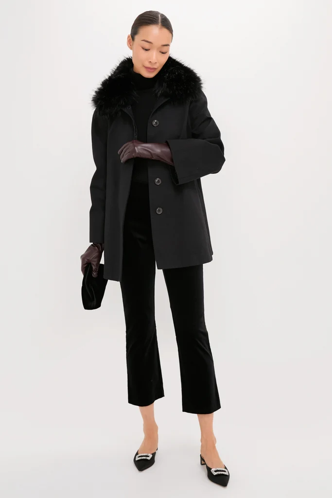 Windsor Wine Long Leather Gloves - Image 2