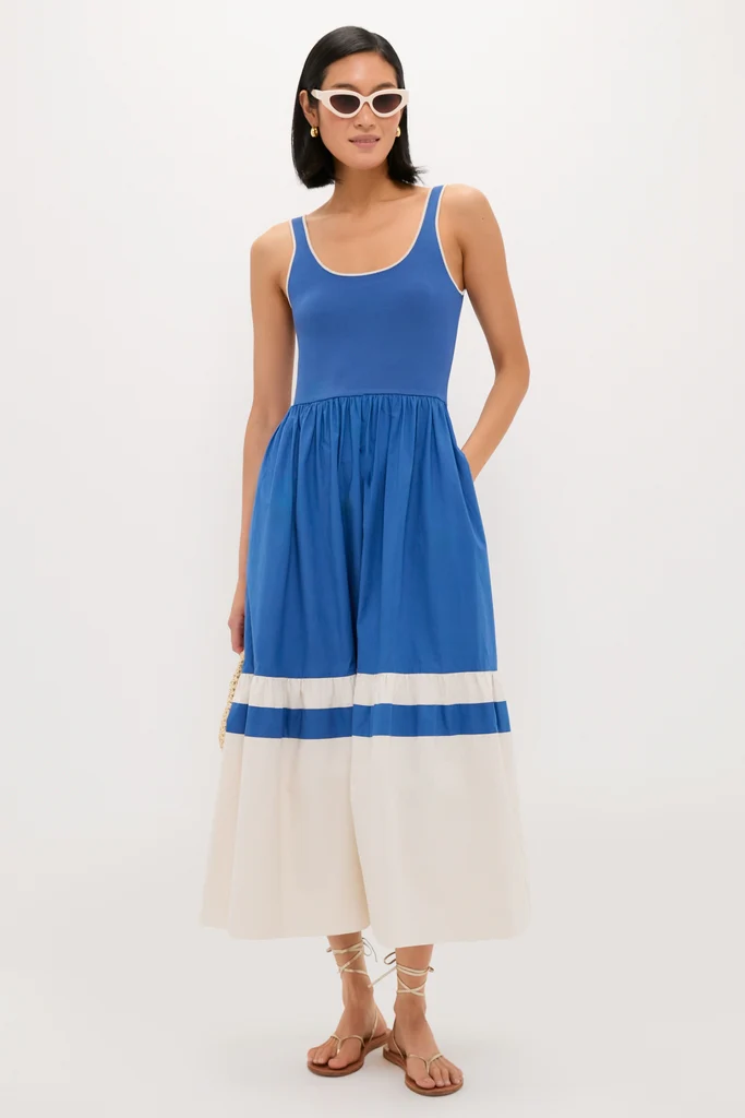 Cobalt Blue Sleeveless Mitchell Dress - Image 2
