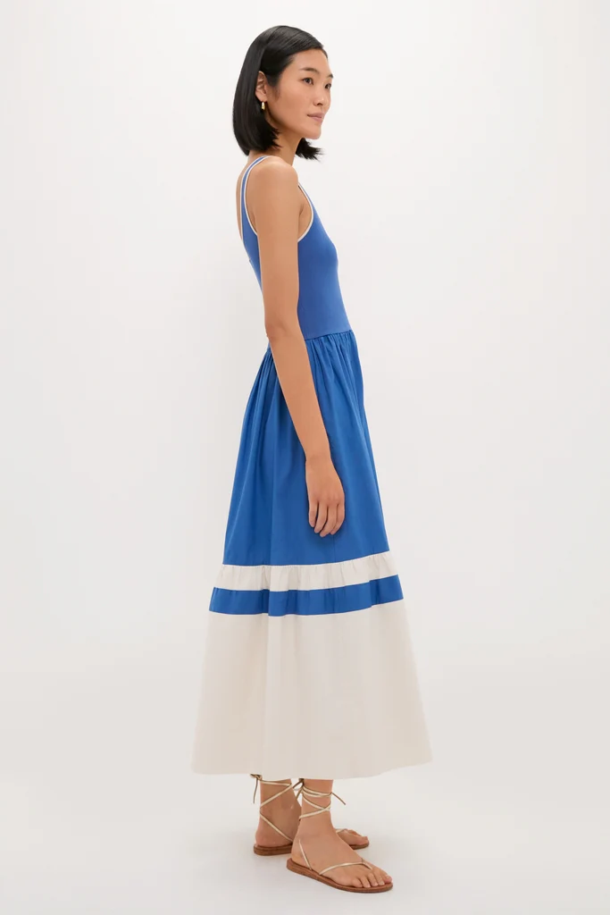 Cobalt Blue Sleeveless Mitchell Dress - Image 3